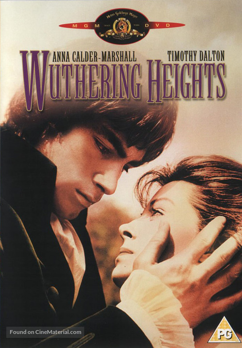 Wuthering Heights - British DVD movie cover