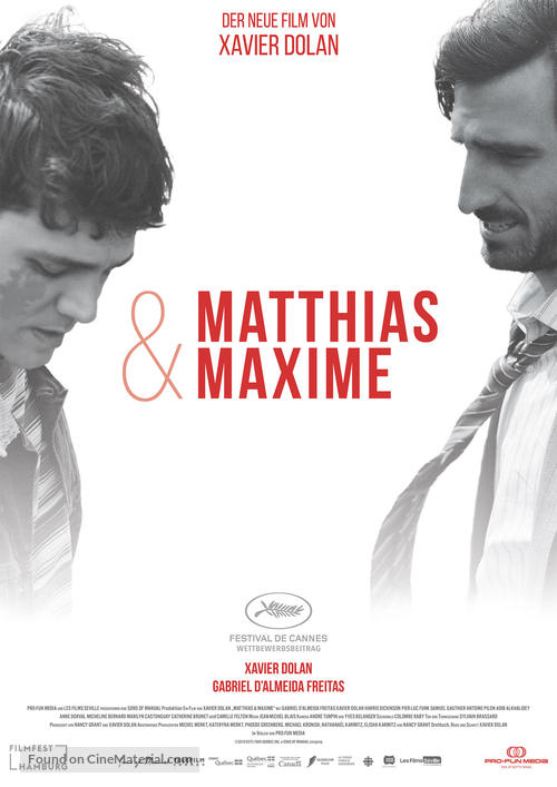 Matthias &amp; Maxime - German Movie Poster
