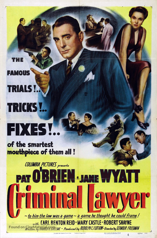 Criminal Lawyer - Movie Poster