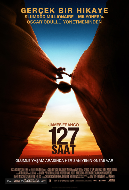127 Hours - Turkish Movie Poster
