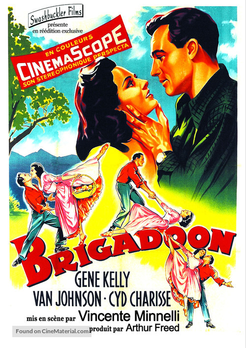 Brigadoon - French Re-release movie poster