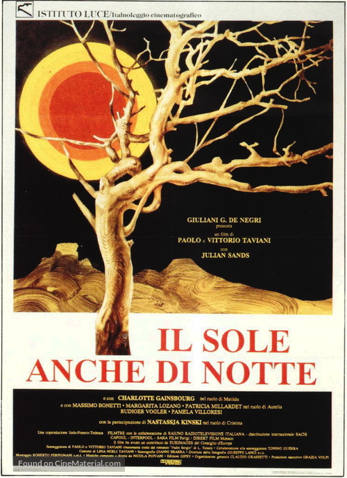 Sole anche di notte, Il - Italian Movie Poster