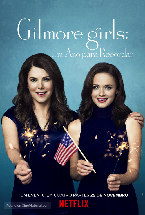 Gilmore Girls: A Year in the Life - Brazilian Movie Poster