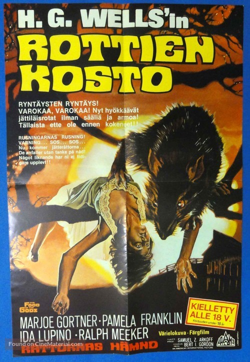 The Food of the Gods - Finnish Movie Poster