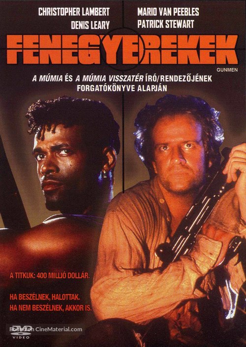 Gunmen - Hungarian DVD movie cover