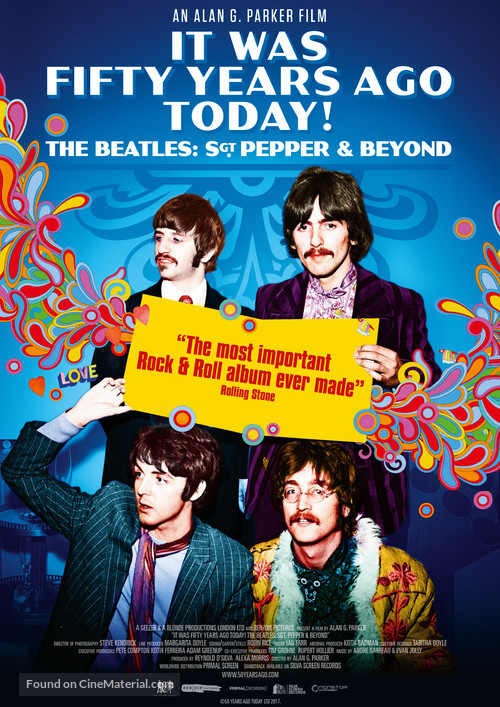 It Was Fifty Years Ago Today... Sgt Pepper and Beyond - Movie Poster