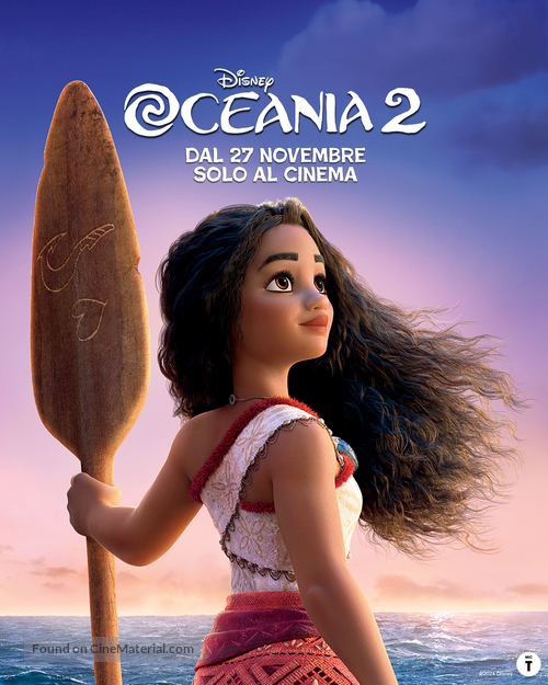 Moana 2 - Italian Movie Poster