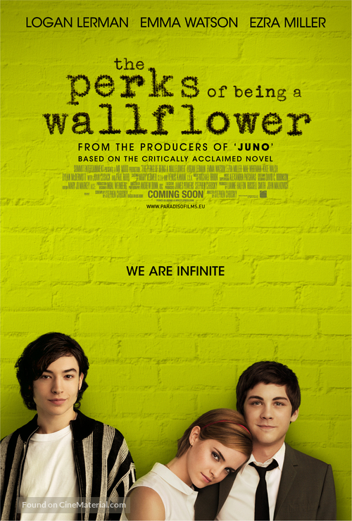 The Perks of Being a Wallflower - Dutch Movie Poster
