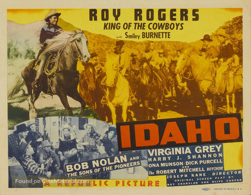 Idaho - Movie Poster