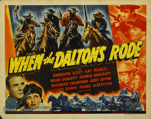 When the Daltons Rode - Movie Poster