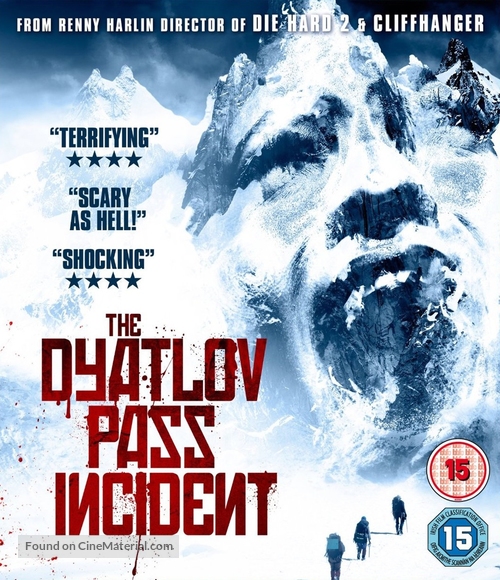 The Dyatlov Pass Incident - British Blu-Ray movie cover