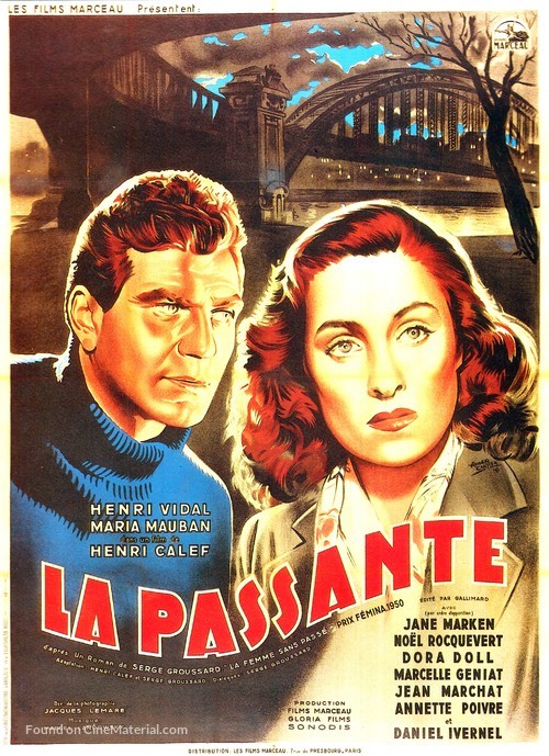 La passante - French Movie Poster