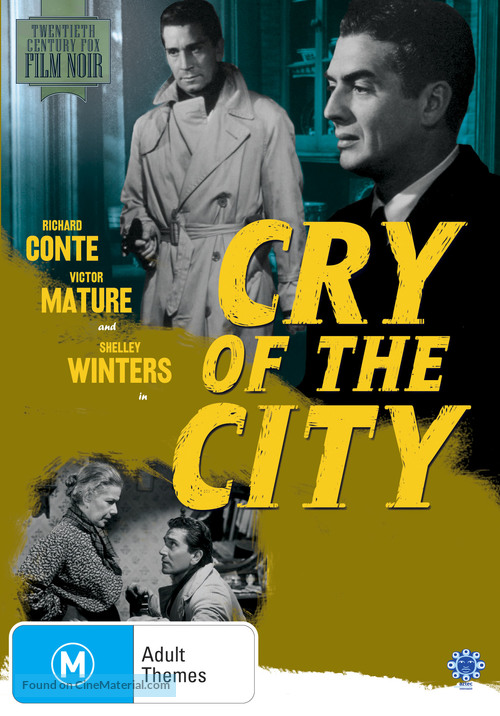 Cry of the City - Australian DVD movie cover