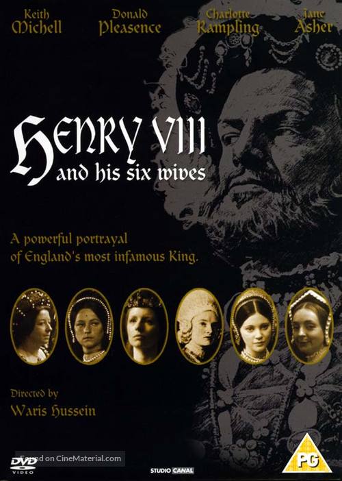 Henry VIII and His Six Wives - British DVD movie cover