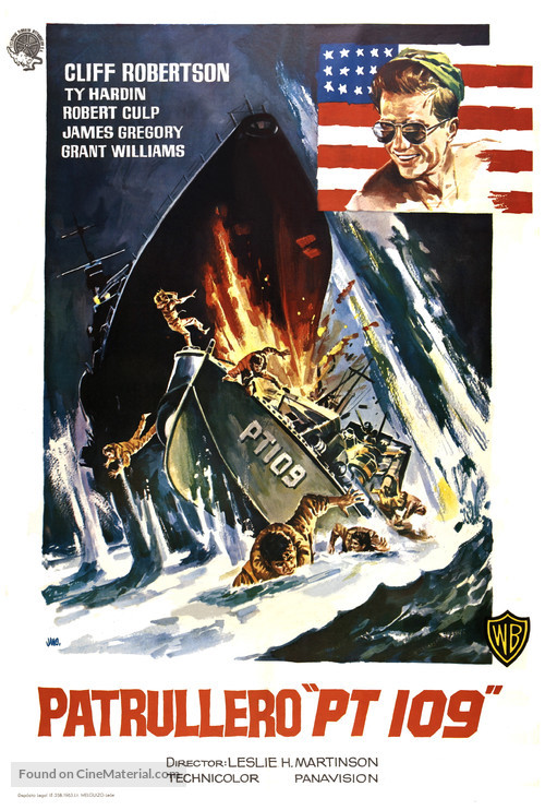 PT 109 - Spanish Movie Poster