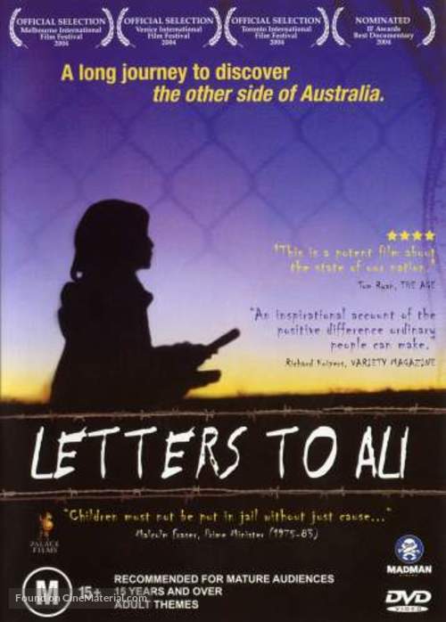 Letters to Ali - Australian Movie Cover