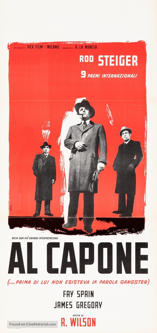 Al Capone - Italian Movie Poster