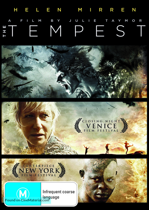 The Tempest - Australian DVD movie cover