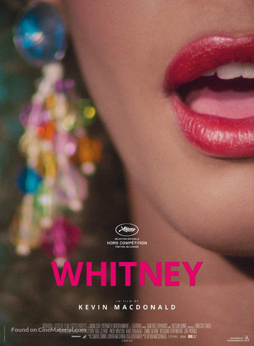 Whitney - French Movie Poster