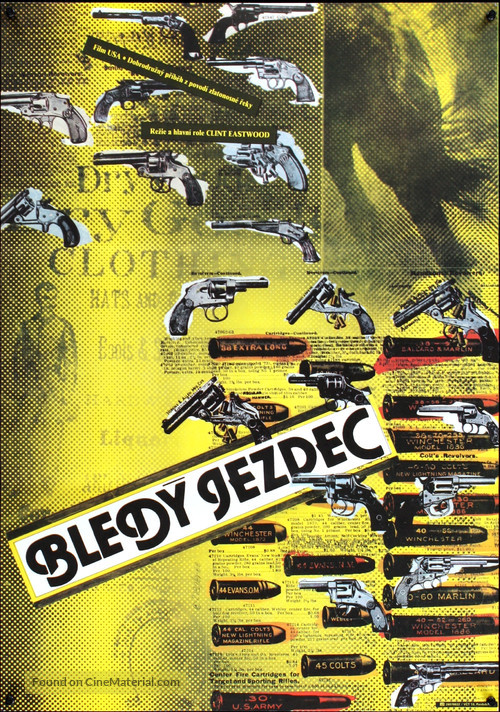 Pale Rider - Czech Movie Poster