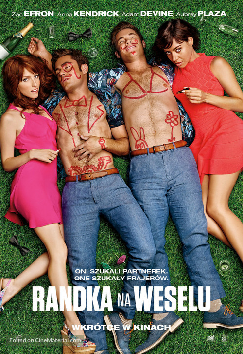 Mike and Dave Need Wedding Dates - Polish Movie Poster