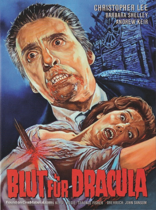 Dracula: Prince of Darkness - German Blu-Ray movie cover