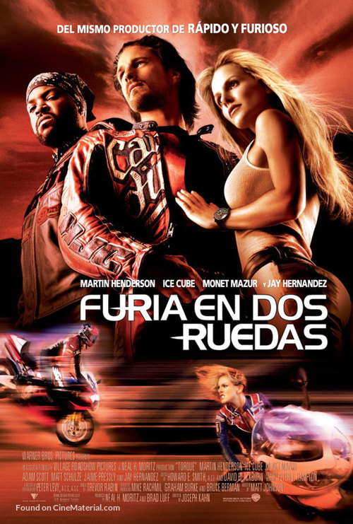 Torque - Mexican Movie Poster