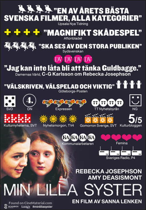 Min lilla syster - Swedish Movie Poster