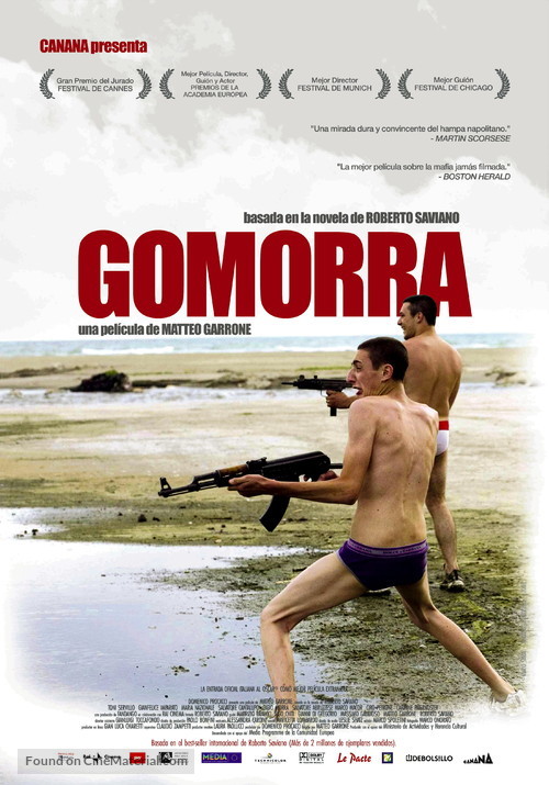 Gomorra - Mexican Movie Poster