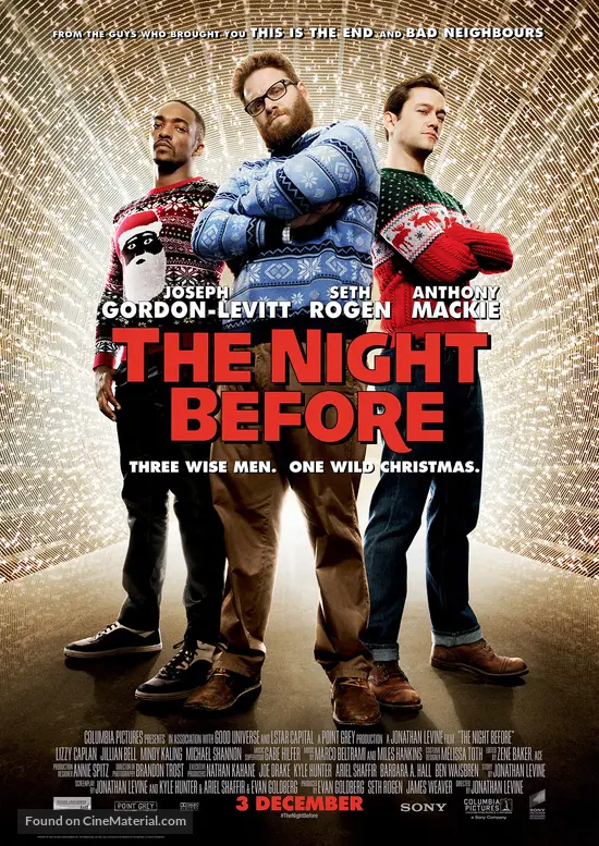 The Night Before - Dutch Movie Poster