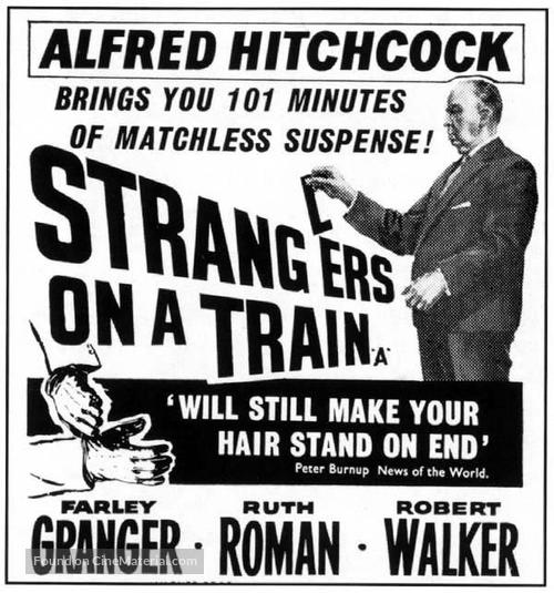 Strangers on a Train - British poster