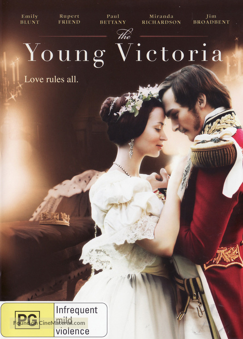 The Young Victoria - Australian Movie Cover