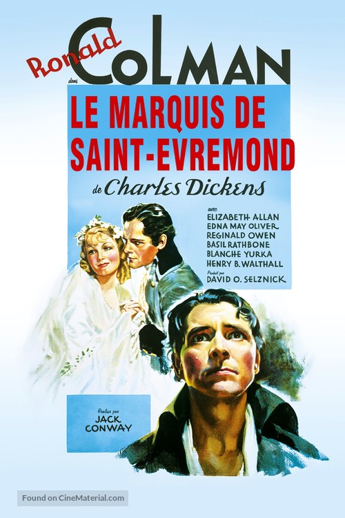 A Tale of Two Cities - French Movie Poster