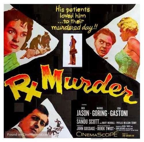 Rx for Murder - Movie Poster