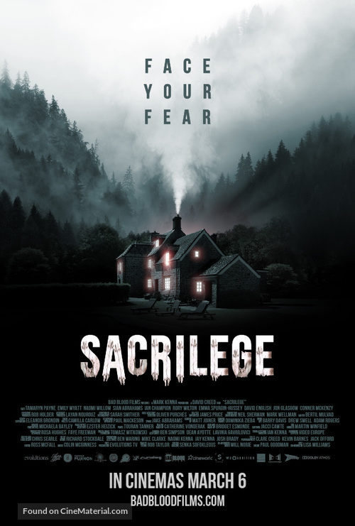 Sacrilege - British Movie Poster