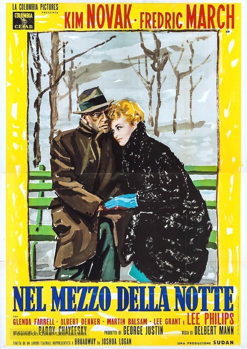 Middle of the Night - Italian Movie Poster