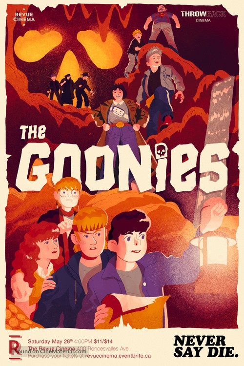 The Goonies - Re-release movie poster