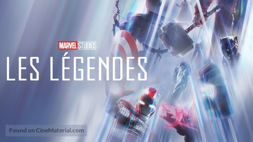 &quot;Marvel Studios: Legends&quot; - French Video on demand movie cover