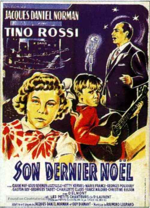 Son dernier No&euml;l - French Movie Poster