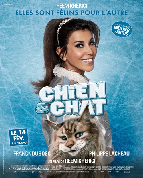 Chien et chat - French Movie Poster