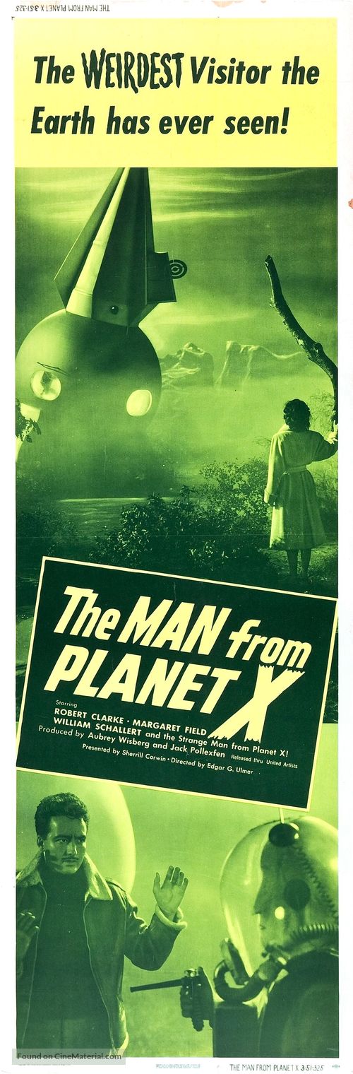 The Man From Planet X - Movie Poster