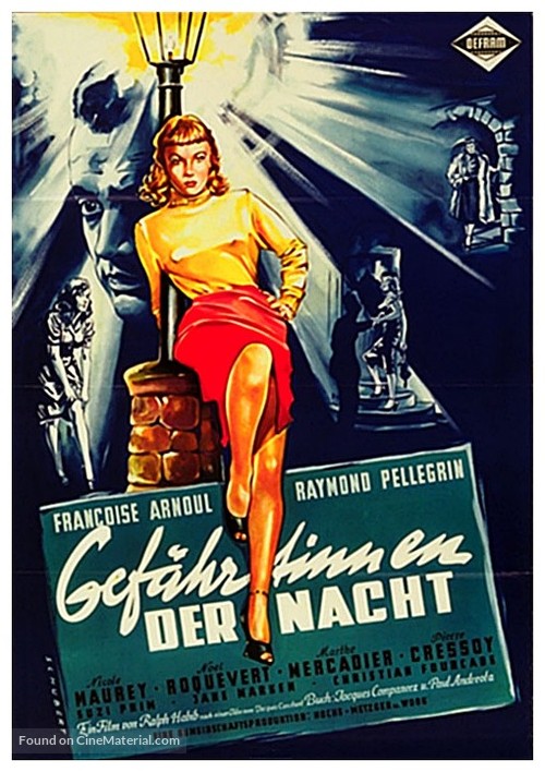 Les compagnes de la nuit - German Movie Poster