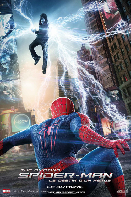 The Amazing Spider-Man 2 - French Movie Poster