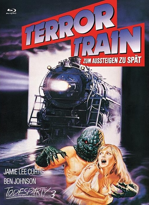 Terror Train - German Blu-Ray movie cover