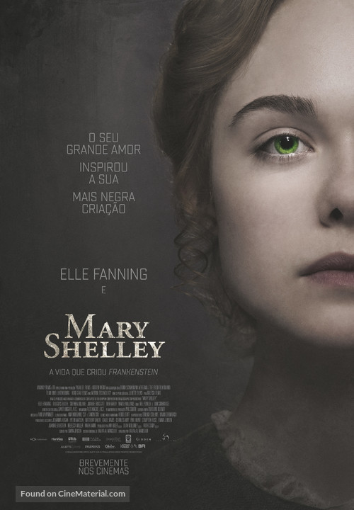Mary Shelley - Portuguese Movie Poster