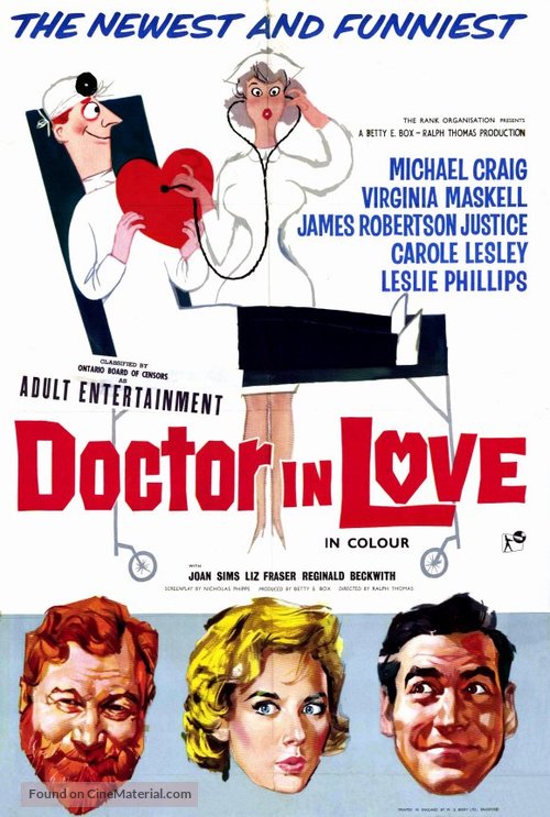 Doctor in Love - British Movie Poster