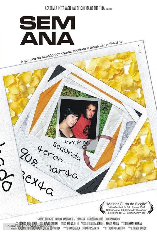 Sem Ana - Brazilian Movie Poster