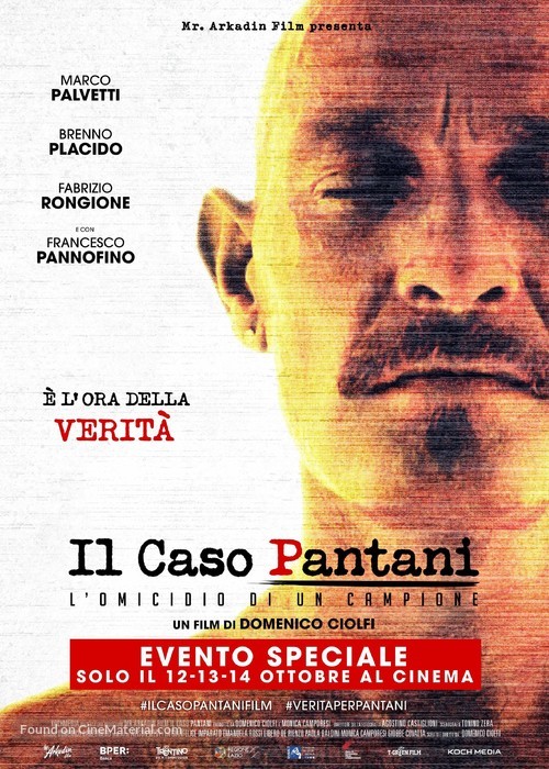 The Pantani Affair: Il Caso Pantani - Italian Movie Poster