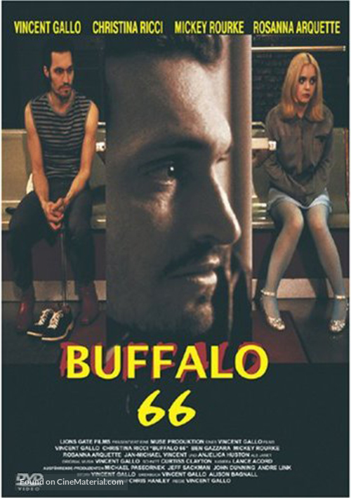 Buffalo &#039;66 - German DVD movie cover