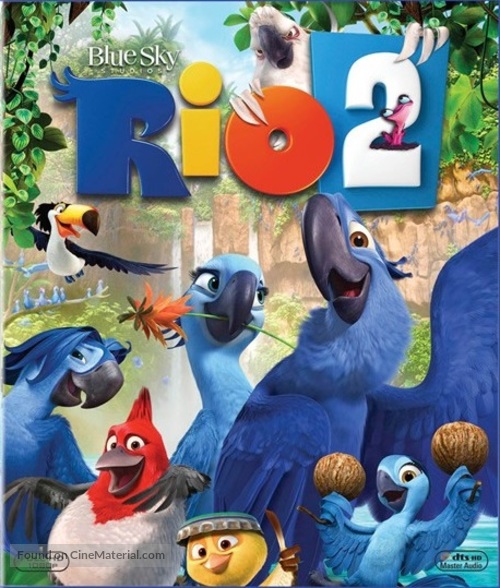 Rio 2 - Brazilian Movie Cover